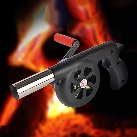 Manual BBQ Blower, Barbecue Hair Dryer, BBQ Grill Fire Starter, Portable Household Hand Blower, Flame Exciter for BBQ Picnic Outdoor Camping Hiking Cooking Tool, Hand Crank BBQ Fan, Combustion Supporting Blower, Picnic Camping Stove Accessories Manual BBQ Blower, Barbecue Hair Dryer, BBQ Grill Fire Starter, Portable Household Hand Blower, Flame Exciter for BBQ Picnic Outdoor Camping Hiking Cooking Tool, Hand Crank BBQ Fan, Combustion Supporting Blower, Picnic Camping Stove Accessories
